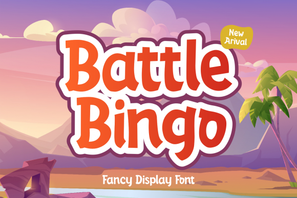 Battle Bingo: A Playful Font for Creative Projects