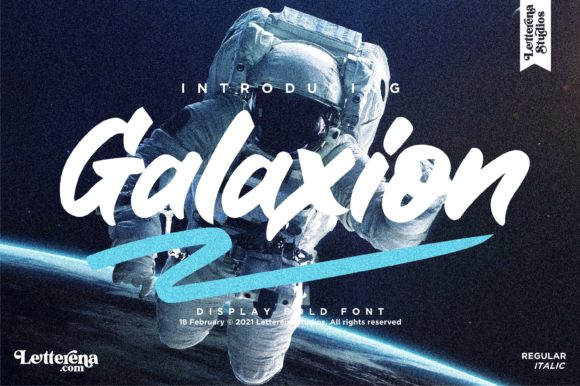 Galaxion: The Ultimate Display Font for Autumn-Inspired Design Projects