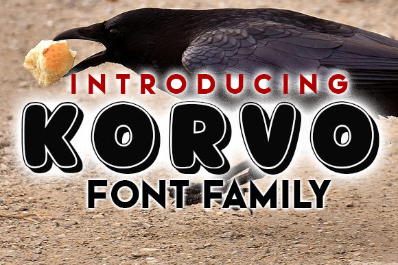Korvo: The Stunning Display Font for Bold Designs