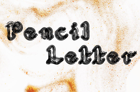 Pencil Letter: Elevating Design with Brush Pen Authenticity