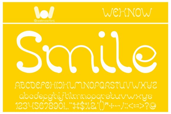 Smile and Smile: The Quirky Display Font That Adds Personality to Your Designs