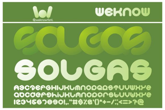 Solgas: The Display Font That Turns Heads