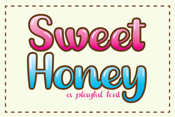 Sweet Honey: The Quirky Display Font for Playful Branding