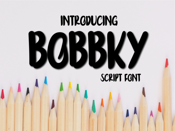 Why Bobbky Stands Out as a Versatile Brushed Display Font for Modern Designers