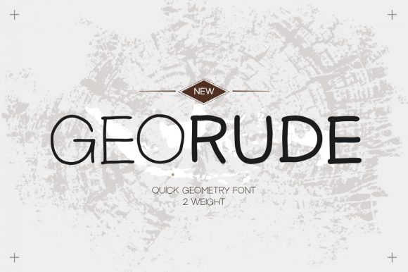 Why Georude is the Quirky Display Font Your Next Project Desperately Needs