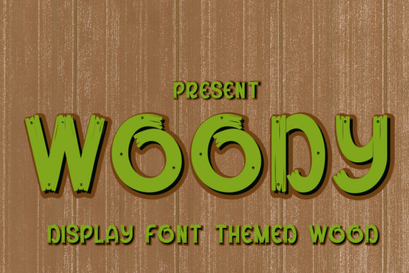 Why Woody is the Brushed Display Font Your Design Needs Right Now